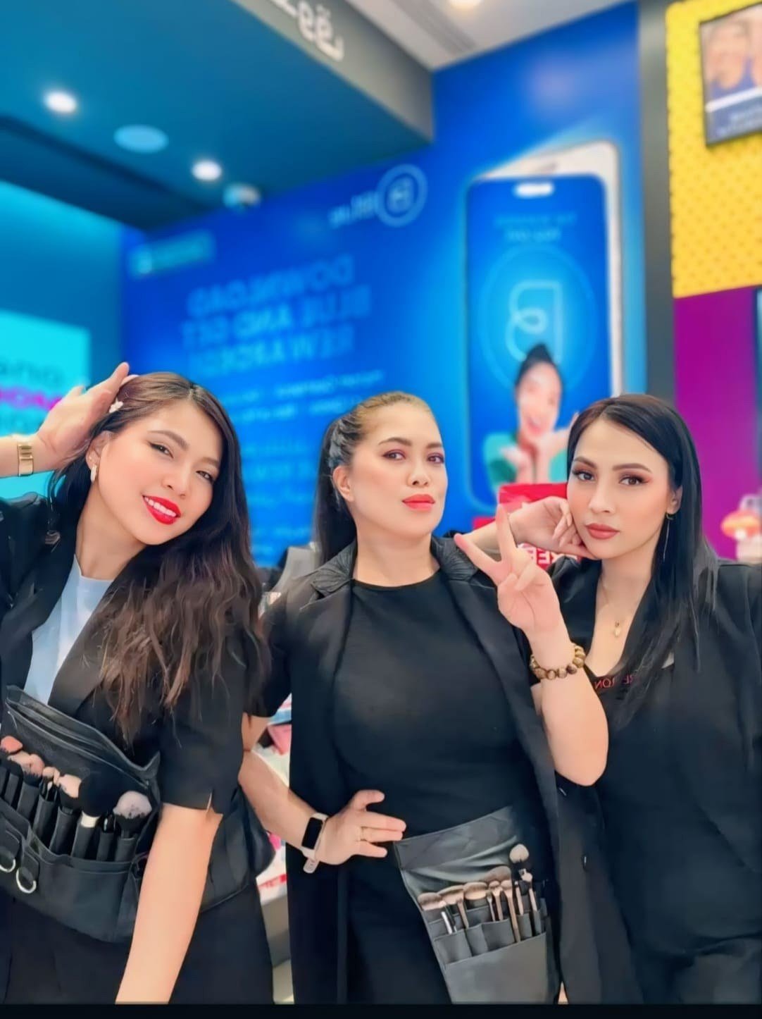Beauty promoter team